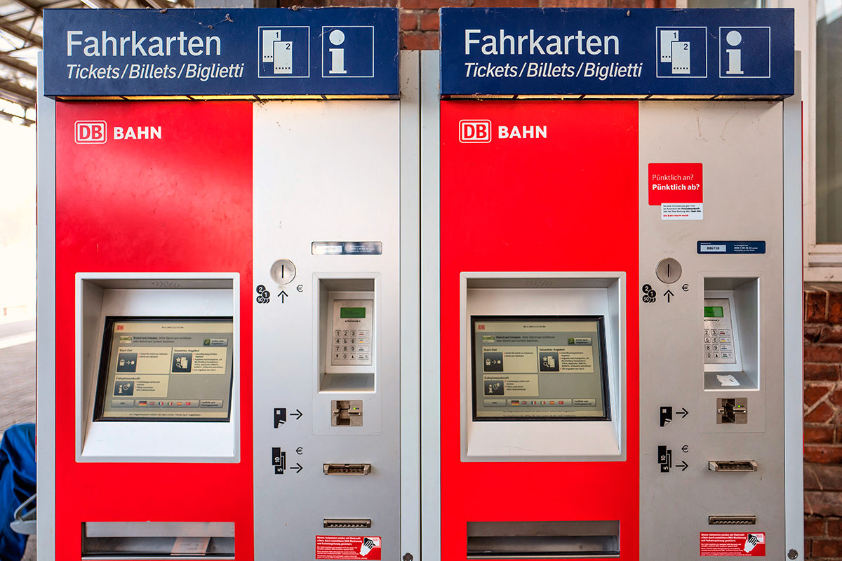 Автоматические кассы в Германии